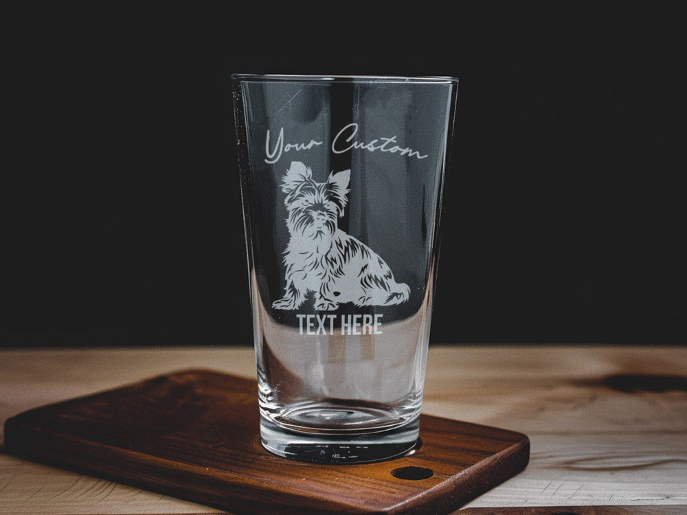 Cairn Terrier Pint Glass: Personalized Dog Lover Gift