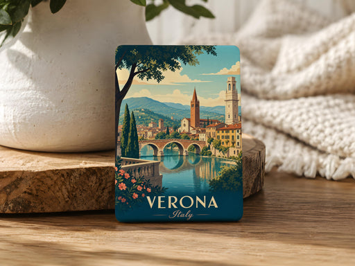 Verona Italy Fridge Magnet, Verona Travel Souvenir, Italy Vacation Keepsake, Verona Landmark Gift, Italian City Magnet