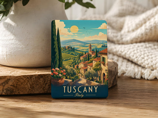 Tuscany Italy Fridge Magnet, Tuscany Travel Souvenir Magnet, Italian Countryside Keepsake Magnet, Italy Vacation Gift Magnet