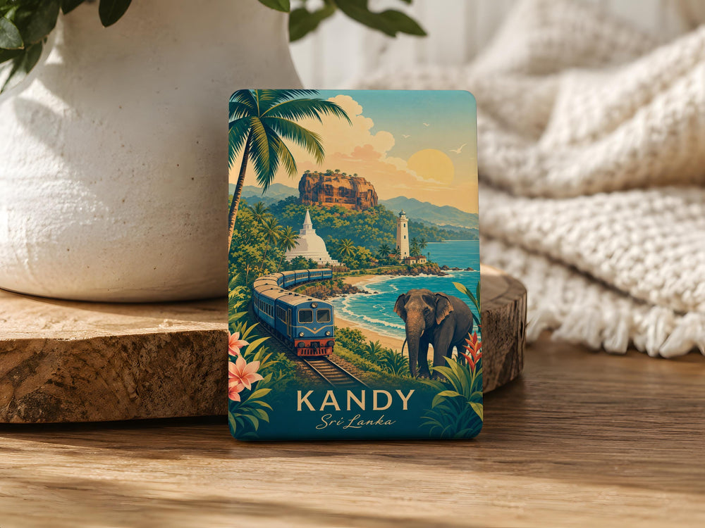 Sri Lanka Fridge Magnet, Sri Lanka Souvenir Magnet, Sri Lanka Travel Magnet, Sri Lanka Map Magnet, Sri Lanka Gift Magnet