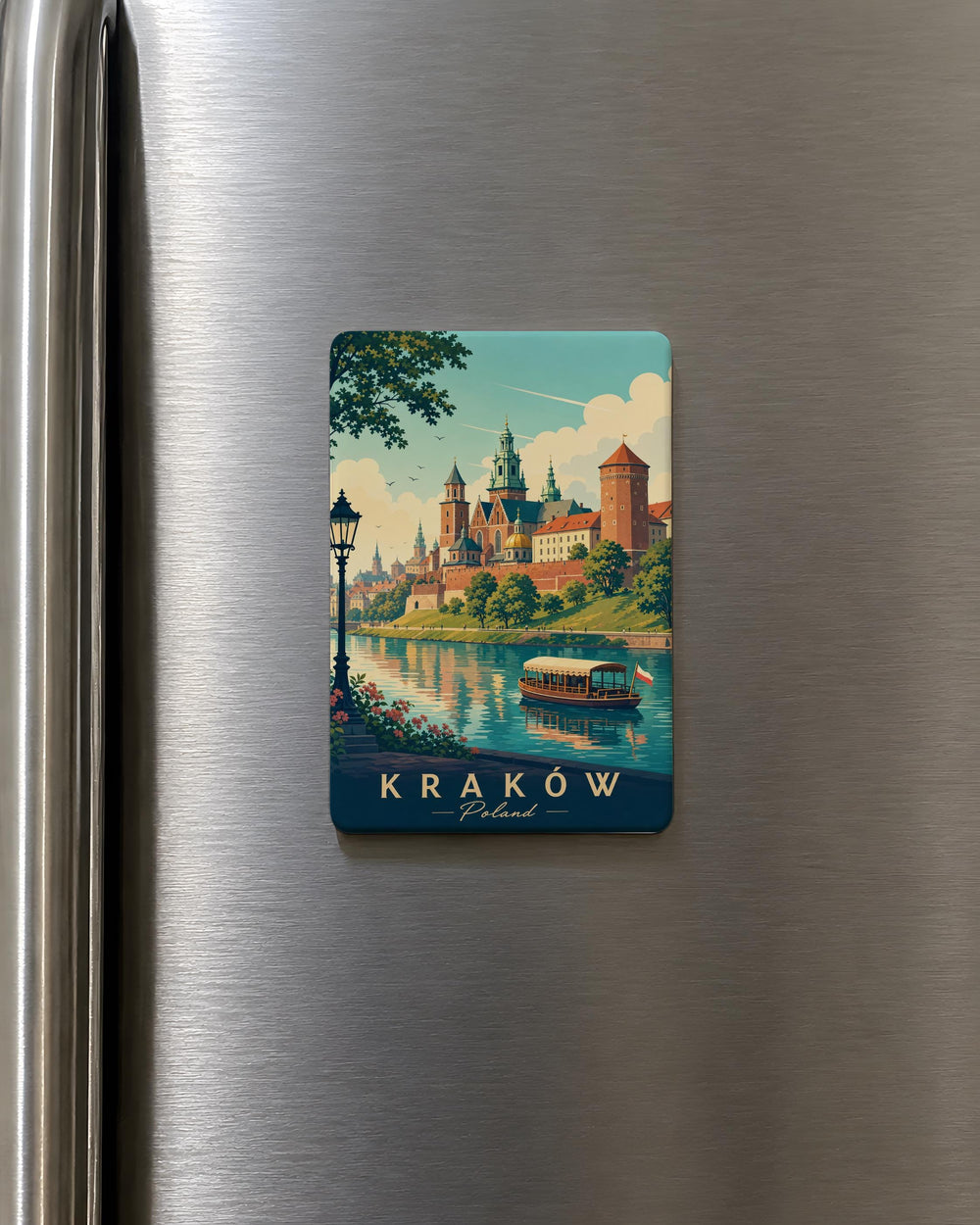 Poland Fridge Magnet, Poland Souvenir Magnet, Poland Travel Gift, Poland Vacation Keepsake, Poland Country Magnet