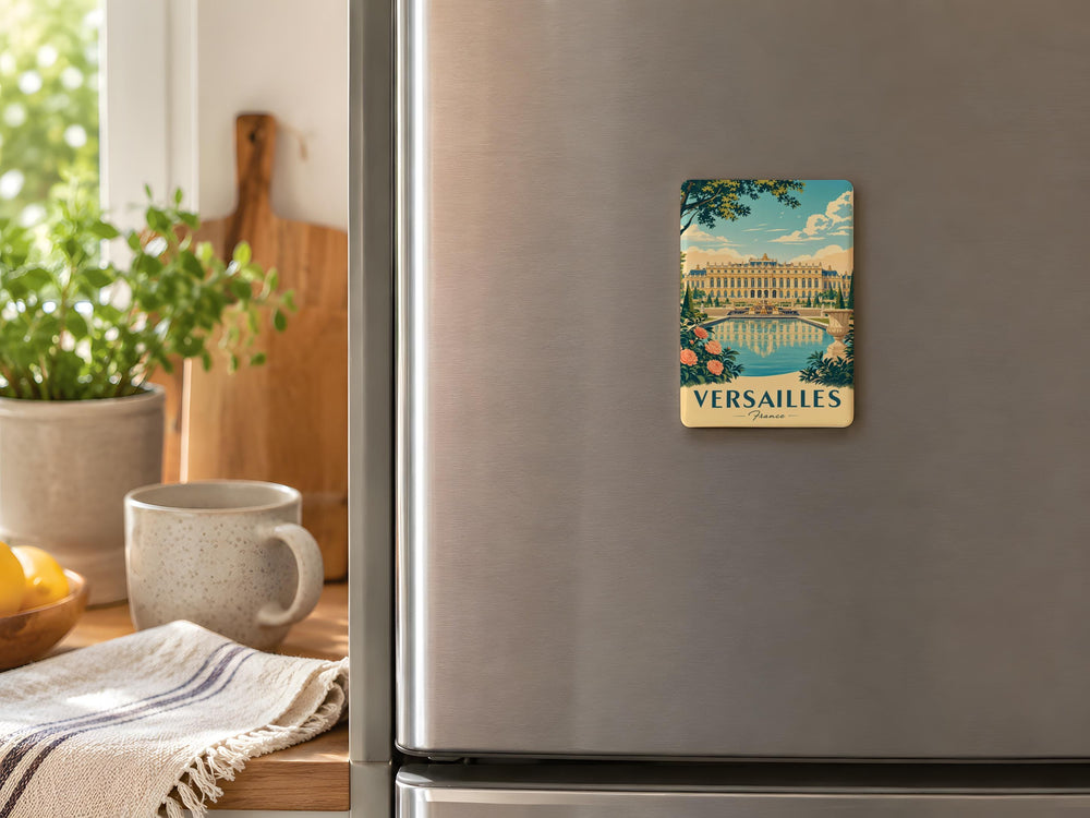 Palace of Versailles Fridge Magnet, Versailles France Souvenir Magnet, Royal Palace Landmark Magnet, French Chateau Magnet