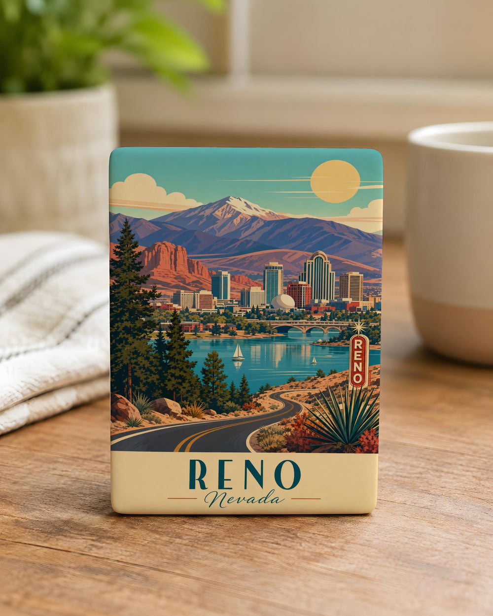 Nevada Fridge Magnet, Nevada State Souvenir Magnet, Nevada Travel Gift, Nevada Keepsake Magnet, Nevada Home Decor Magnet