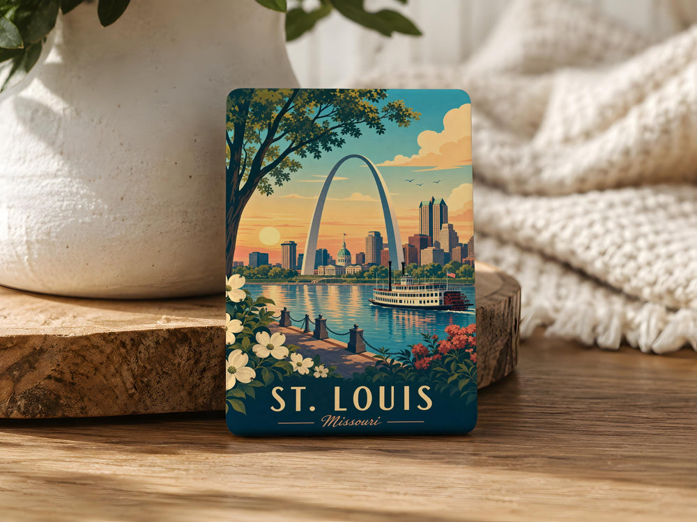 Missouri Fridge Magnet, Missouri State Souvenir Magnet, Missouri Travel Gift, Missouri State Magnet, USA State Keepsake Magnet