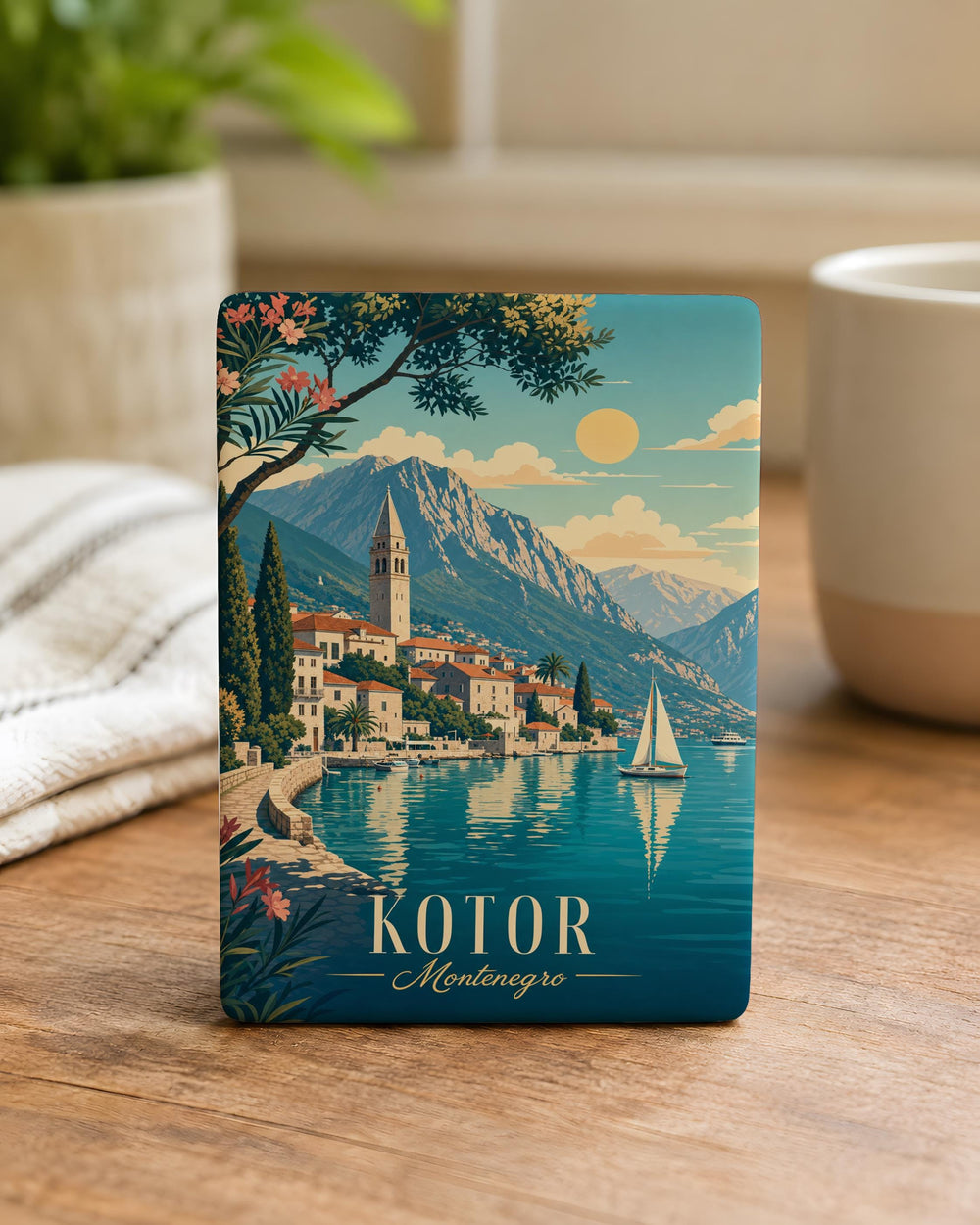Montenegro Fridge Magnet, Montenegro Travel Souvenir Magnet, Montenegro Country Keepsake Magnet, Montenegro Vacation Gift Magnet