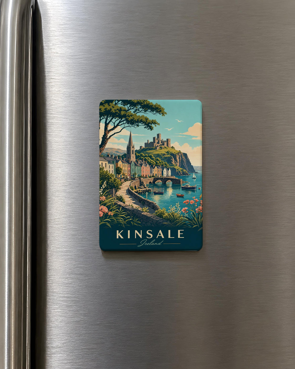 Ireland Fridge Magnet, Ireland Souvenir Magnet, Irish Travel Gift, Ireland Keepsake Magnet, Irish Landmark Magnet