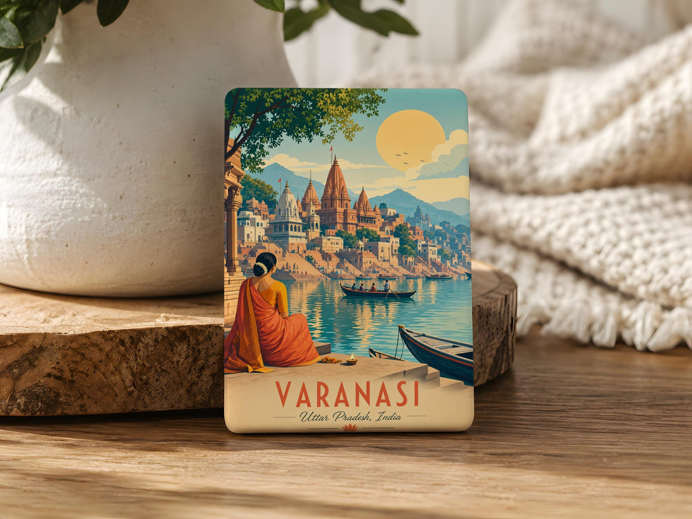 India Fridge Magnet, India Travel Souvenir Magnet, India Map Magnet, India Landmark Magnet, India Vacation Keepsake Magnet