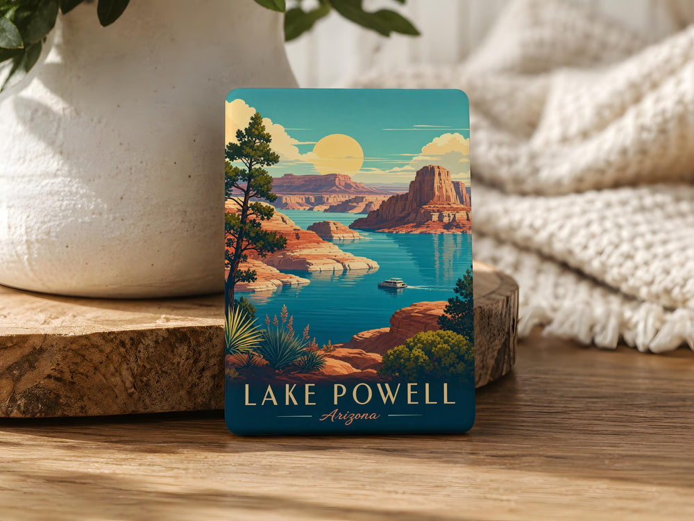 Lake Powell Fridge Magnet, Lake Powell Arizona Souvenir Magnet, Glen Canyon National Recreation Area Travel Gift