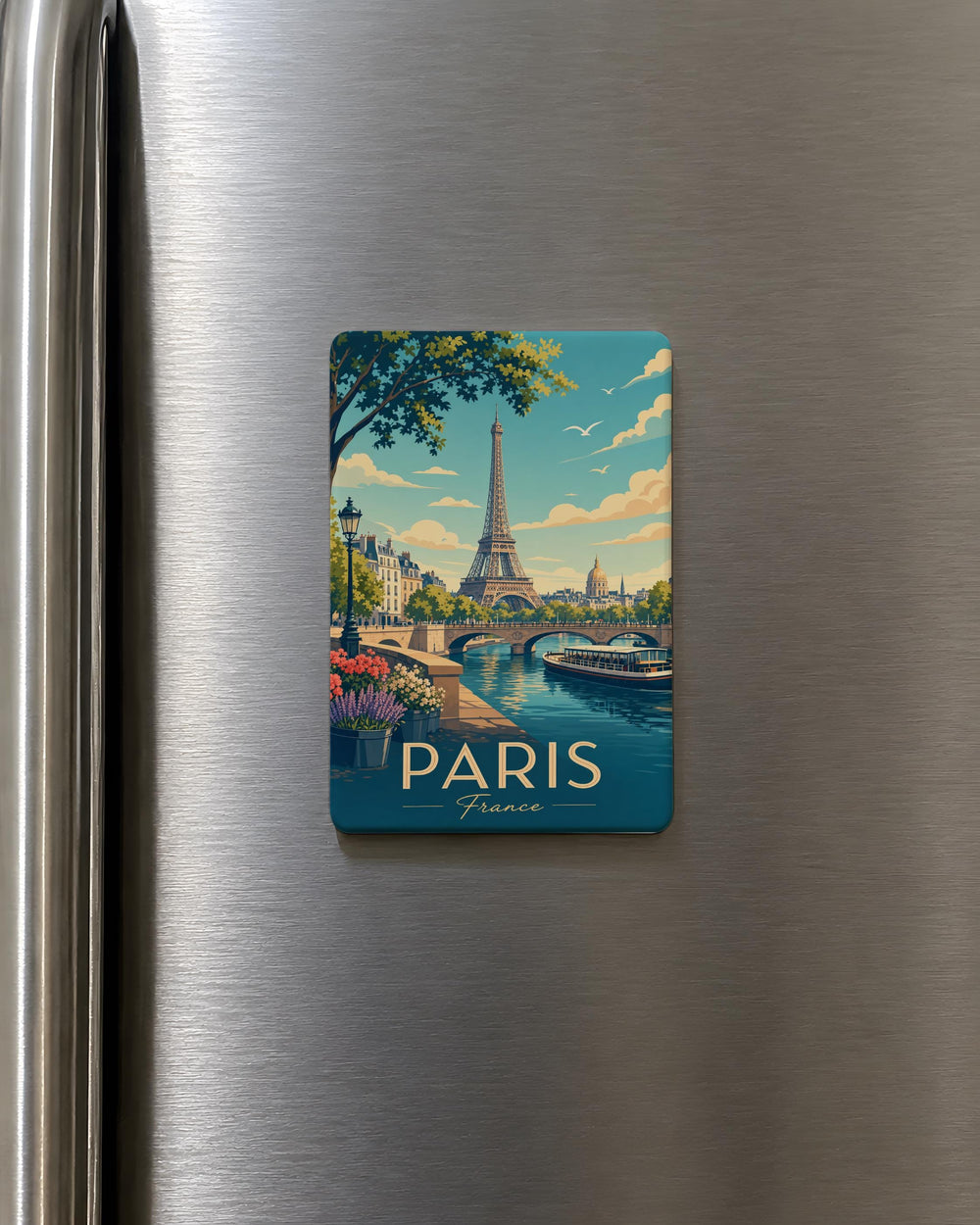 France Fridge Magnet, France Travel Souvenir Magnet, Paris France Landmark Magnet, French Vacation Keepsake Magnet, France Gift