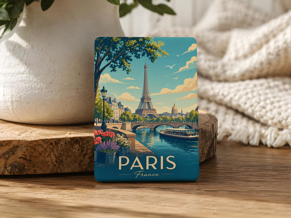 France Fridge Magnet, France Travel Souvenir Magnet, Paris France Landmark Magnet, French Vacation Keepsake Magnet, France Gift
