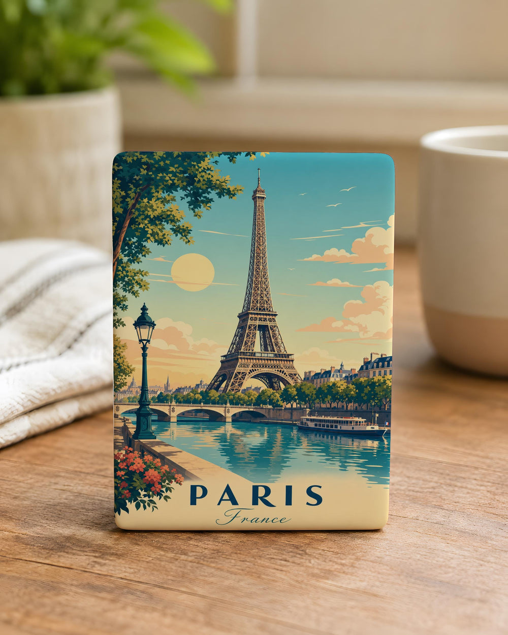 Eiffel Tower Fridge Magnet Paris France Landmark Souvenir Kitchen Magnet Travel Gift for Paris Lovers