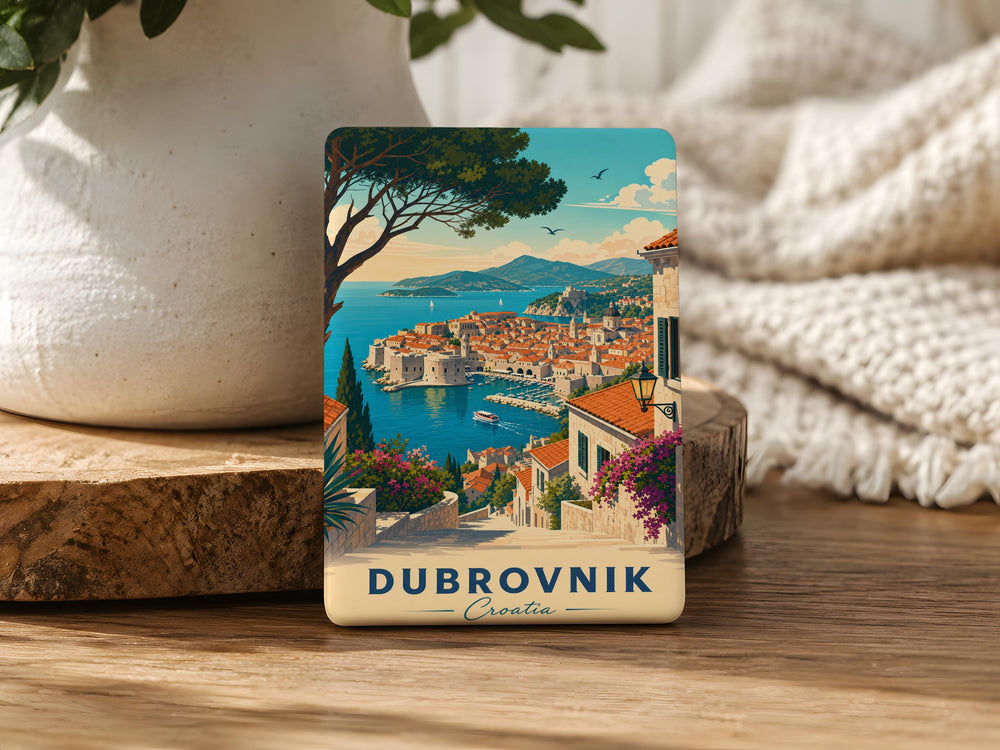 Croatia Fridge Magnet, Croatia Souvenir Magnet, Croatia Travel Gift, Croatia Vacation Keepsake, Croatia Landmark Magnet
