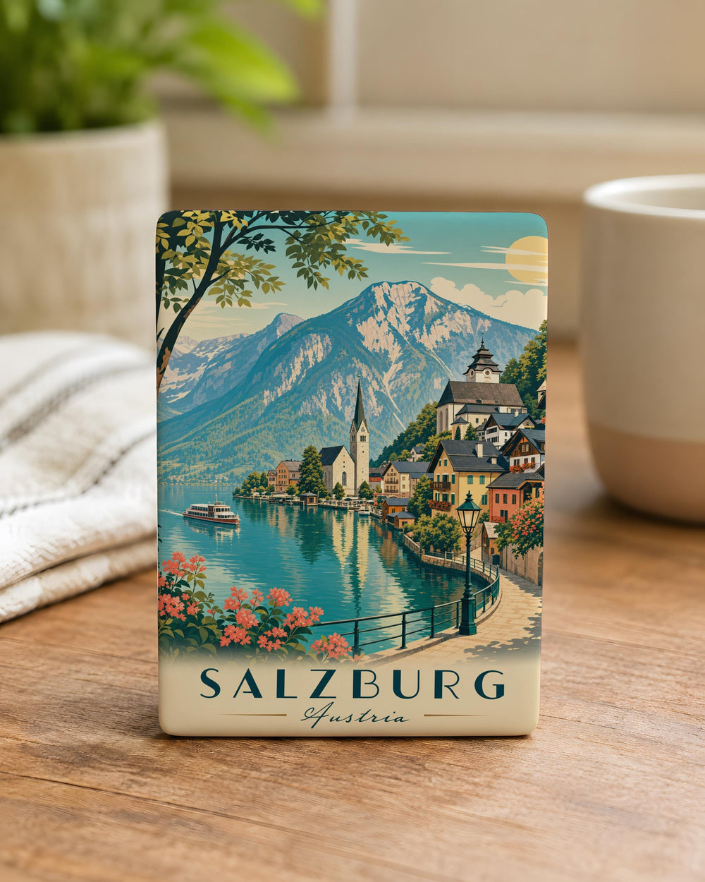 Austria Fridge Magnet, Austria Souvenir Magnet, Austria Travel Gift, Austria Landmark Magnet, Austria Keepsake Magnet