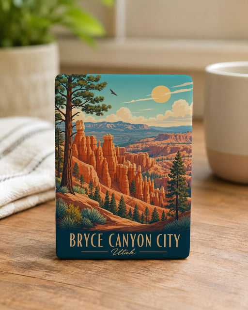 Bryce Canyon City Utah Fridge Magnet, Bryce Canyon Souvenir Magnet, Utah Travel Gift, National Park Keepsake Magnet