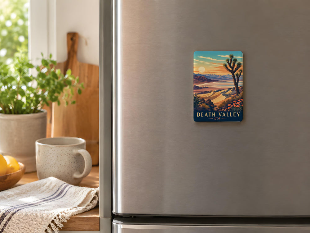 Death Valley California Fridge Magnet, Death Valley CA Souvenir Magnet, National Park Travel Keepsake Magnet