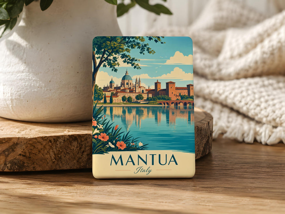 Mantua Italy Fridge Magnet, Mantova Souvenir Magnet, Mantua Travel Gift, Italy City Keepsake Magnet, Mantua Landmark Magnet