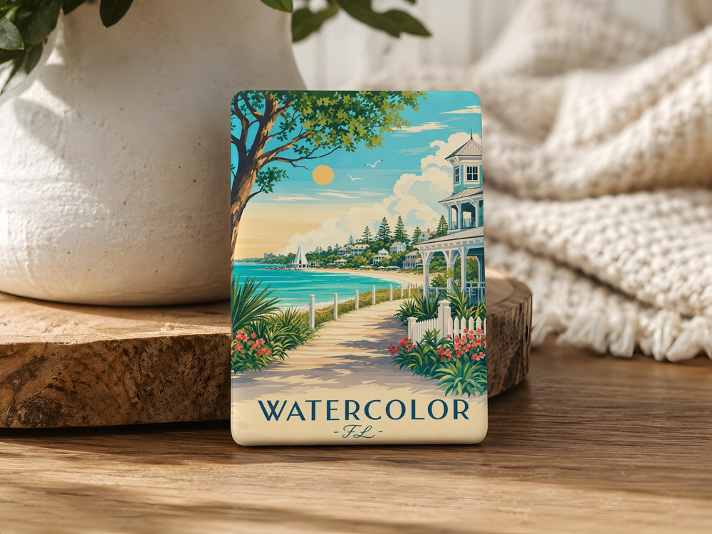 Florida Fridge Magnet, FL State Souvenir Magnet, Florida Travel Gift, Home Kitchen Decor, Vacation Keepsake, USA State Magnet