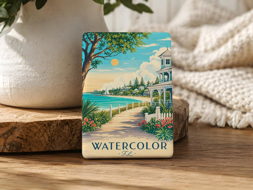 Florida Fridge Magnet, FL State Souvenir Magnet, Florida Travel Gift, Home Kitchen Decor, Vacation Keepsake, USA State Magnet