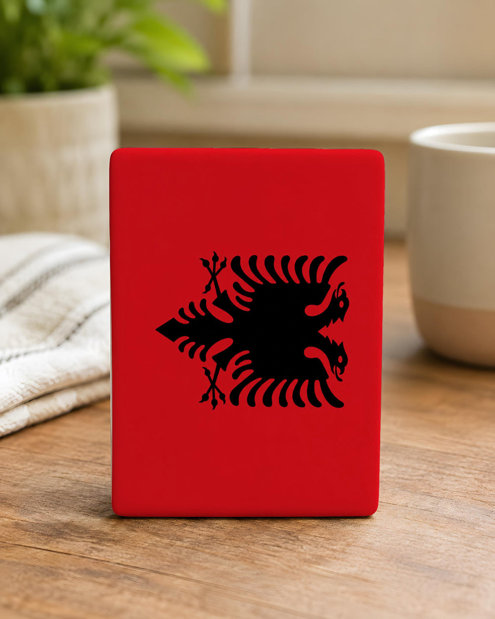 Albania Flag Fridge Magnet, Albanian National Flag Magnet, Albania Souvenir Magnet, Albanian Pride Refrigerator Magnet