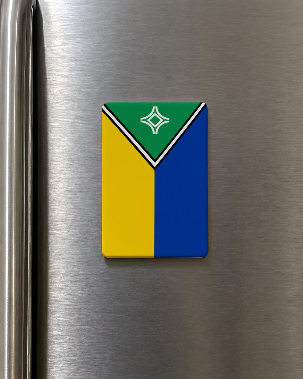 Amapá State Flag Fridge Magnet, Brazil Amapá Souvenir Magnet, Macapá Travel Gift, Brazilian Flag Magnet