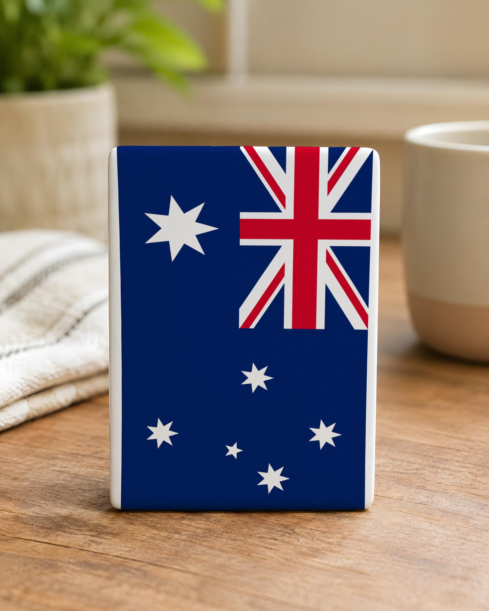 Australia Flag Fridge Magnet, Australian Souvenir Magnet, Aussie Flag Kitchen Decor, Australia Travel Gift Magnet