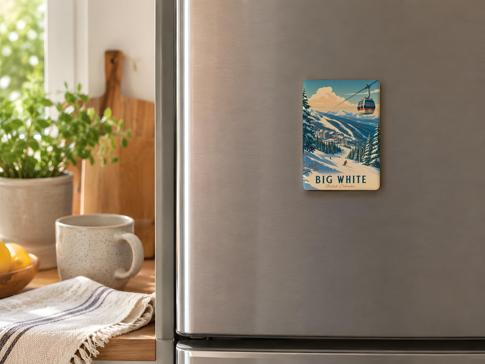 Big White Fridge Magnet, Large White Magnet Design, Minimal Home Kitchen Decor Magnet, Locker Magnet Gift