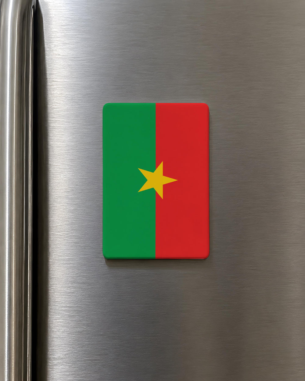 Burkina Faso Flag Fridge Magnet, Burkina Faso Souvenir Magnet, West Africa Flag Magnet, Travel Gift, Country Flag Magnet