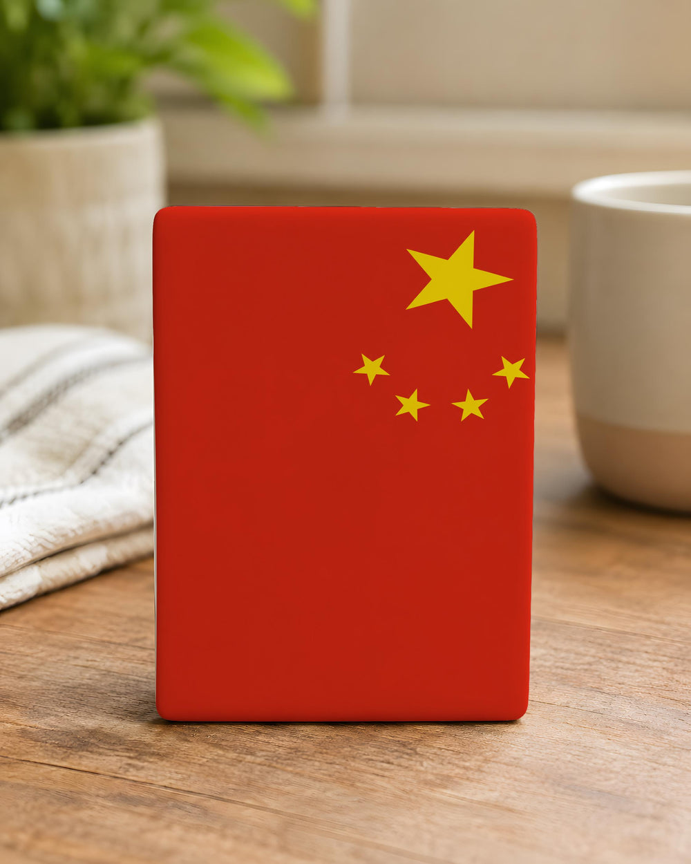 China Flag Fridge Magnet, Chinese National Flag Magnet, China Souvenir Magnet, Patriotic China Flag Kitchen Magnet