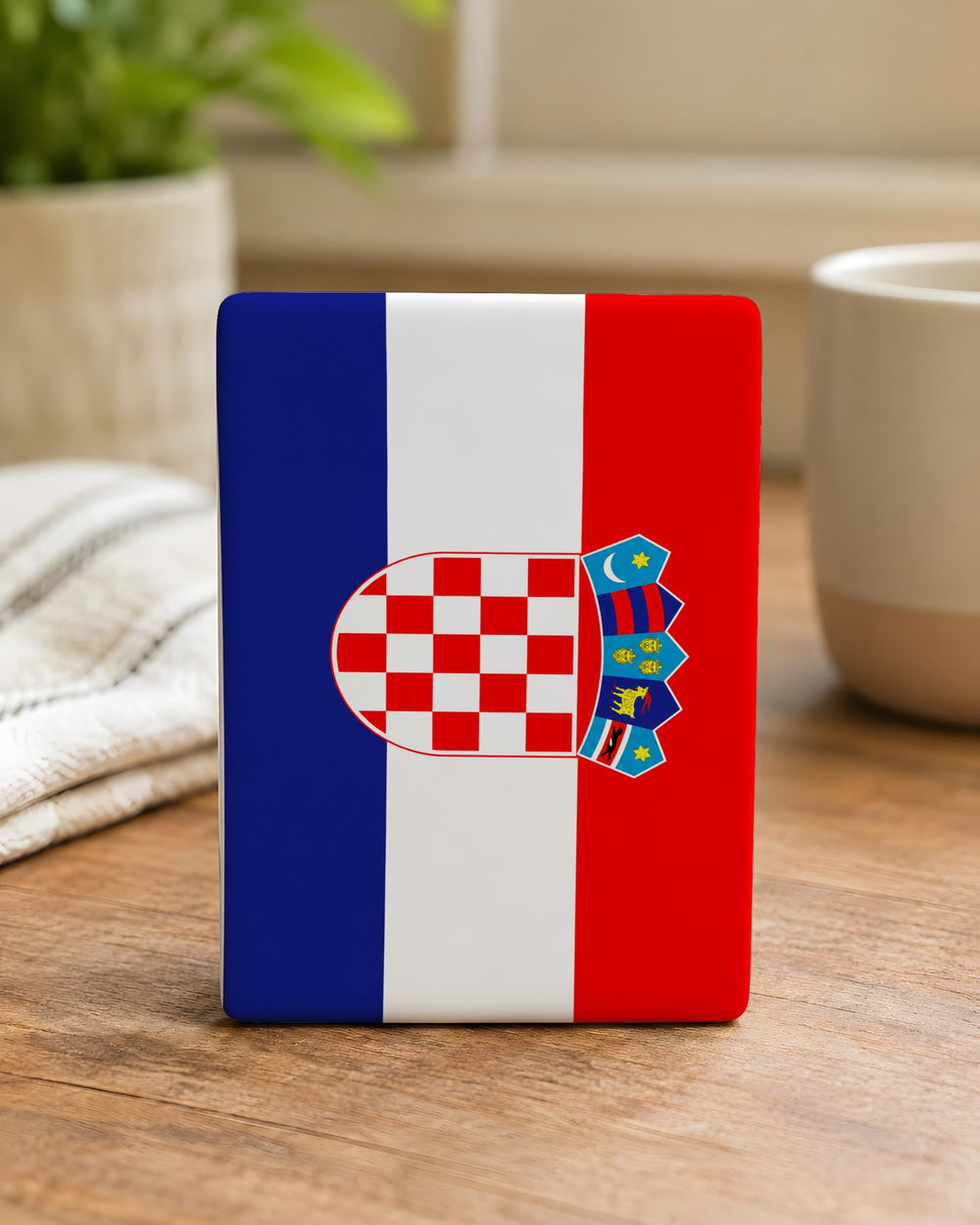 Croatia Flag Fridge Magnet, Croatian Flag Magnet, Croatia Souvenir Magnet, Croatia Travel Gift, Croatian Pride Magnet
