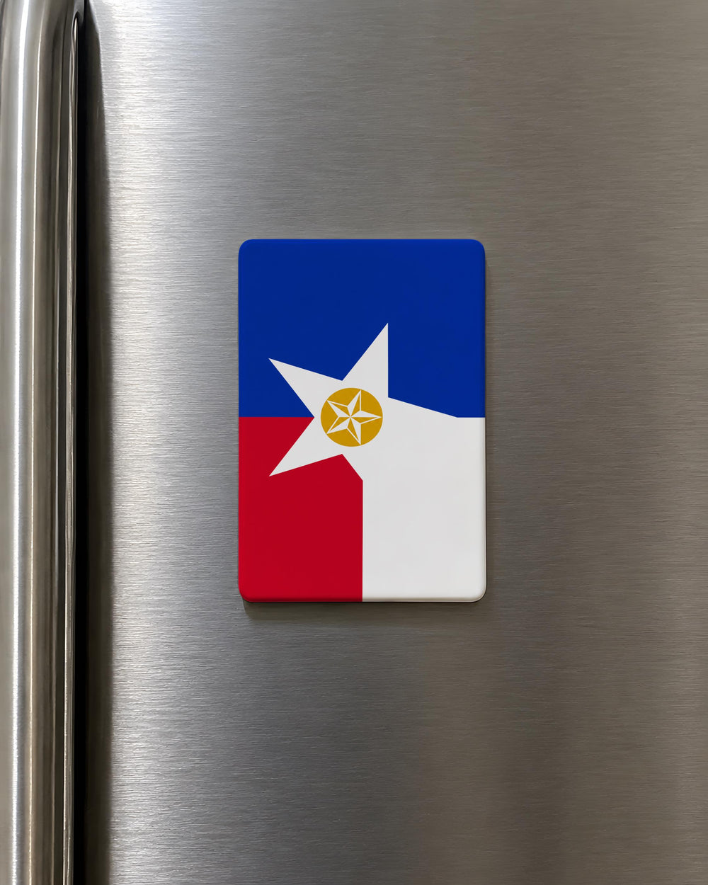Dallas Flag Fridge Magnet, Dallas Texas Flag Magnet, Texas Souvenir Magnet, Lone Star State Kitchen Magnet, Dallas Gift