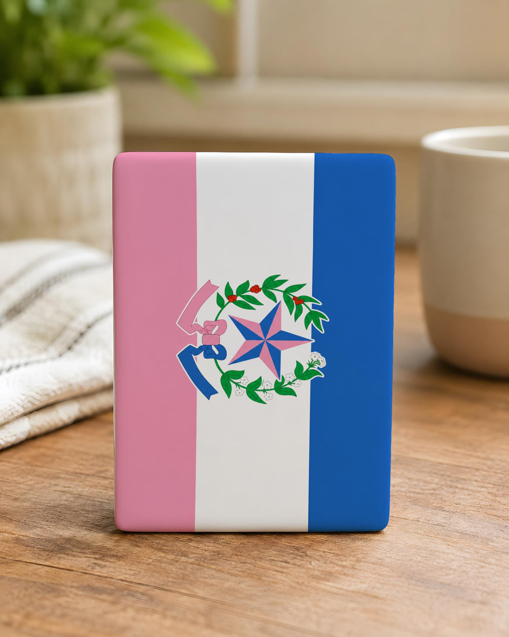 Espírito Santo State Flag Fridge Magnet, Brazil Espírito Santo Flag Magnet, Brazilian State Souvenir Magnet