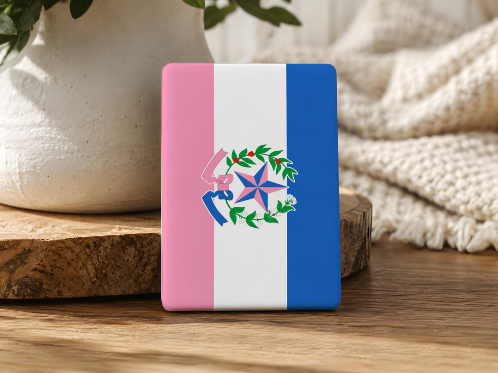 Espírito Santo State Flag Fridge Magnet, Brazil Espírito Santo Flag Magnet, Brazilian State Souvenir Magnet