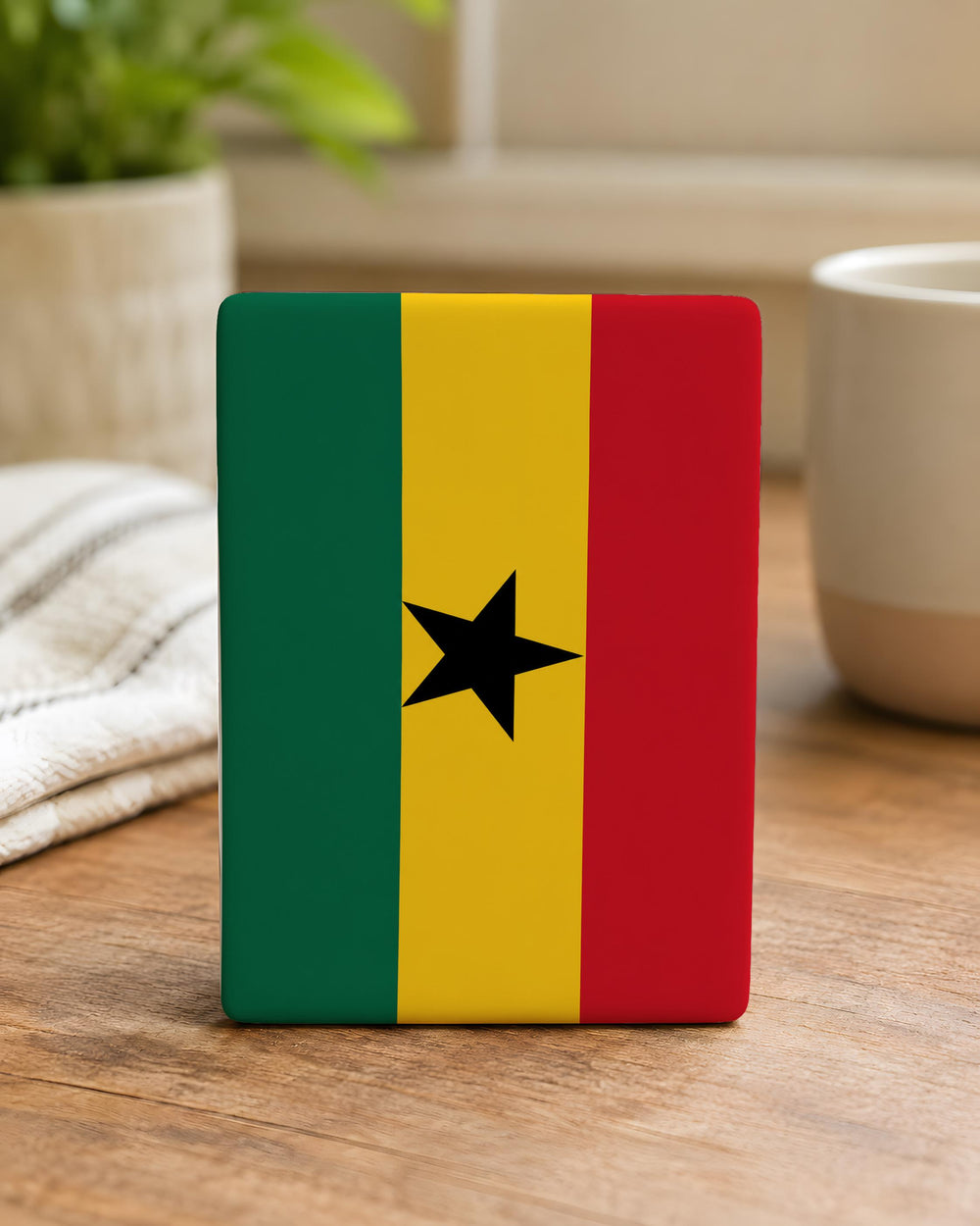 Ghana Flag Fridge Magnet, Ghanaian Flag Magnet, Ghana Souvenir Magnet, Ghana Pride Refrigerator Magnet, Ghana Gift Magnet
