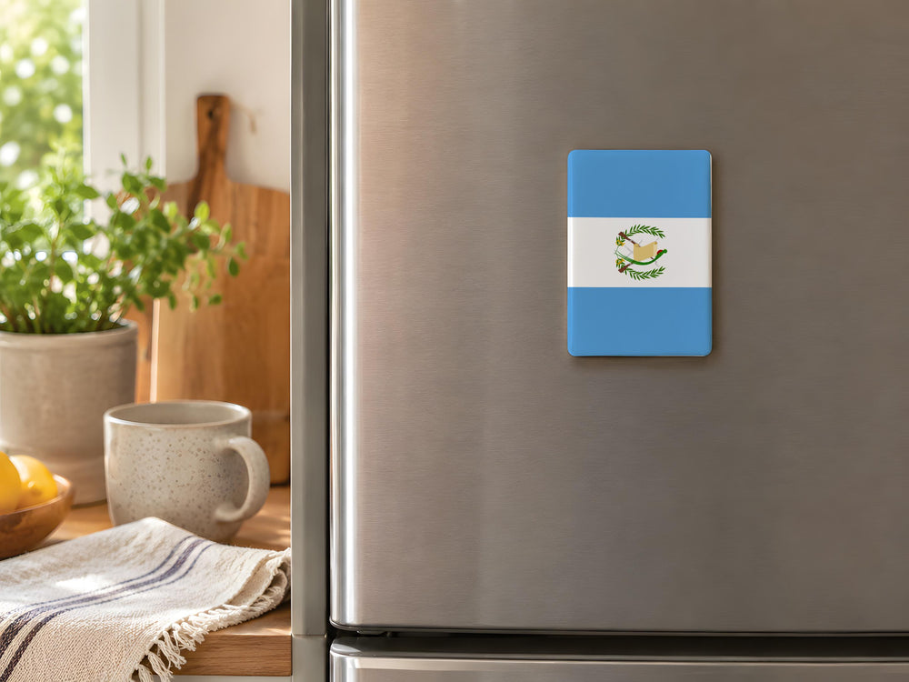 Guatemala Flag Fridge Magnet, Guatemala National Flag Magnet, Guatemala Souvenir Magnet, Guatemala Gift Magnet