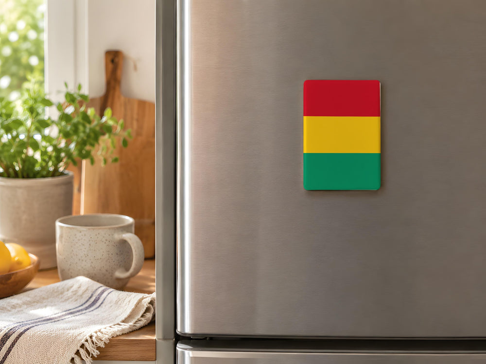 Guinea Flag Fridge Magnet, Guinea National Flag Magnet, Guinea Souvenir Magnet, Conakry Guinea Travel Magnet, Gift for Guinea Fans