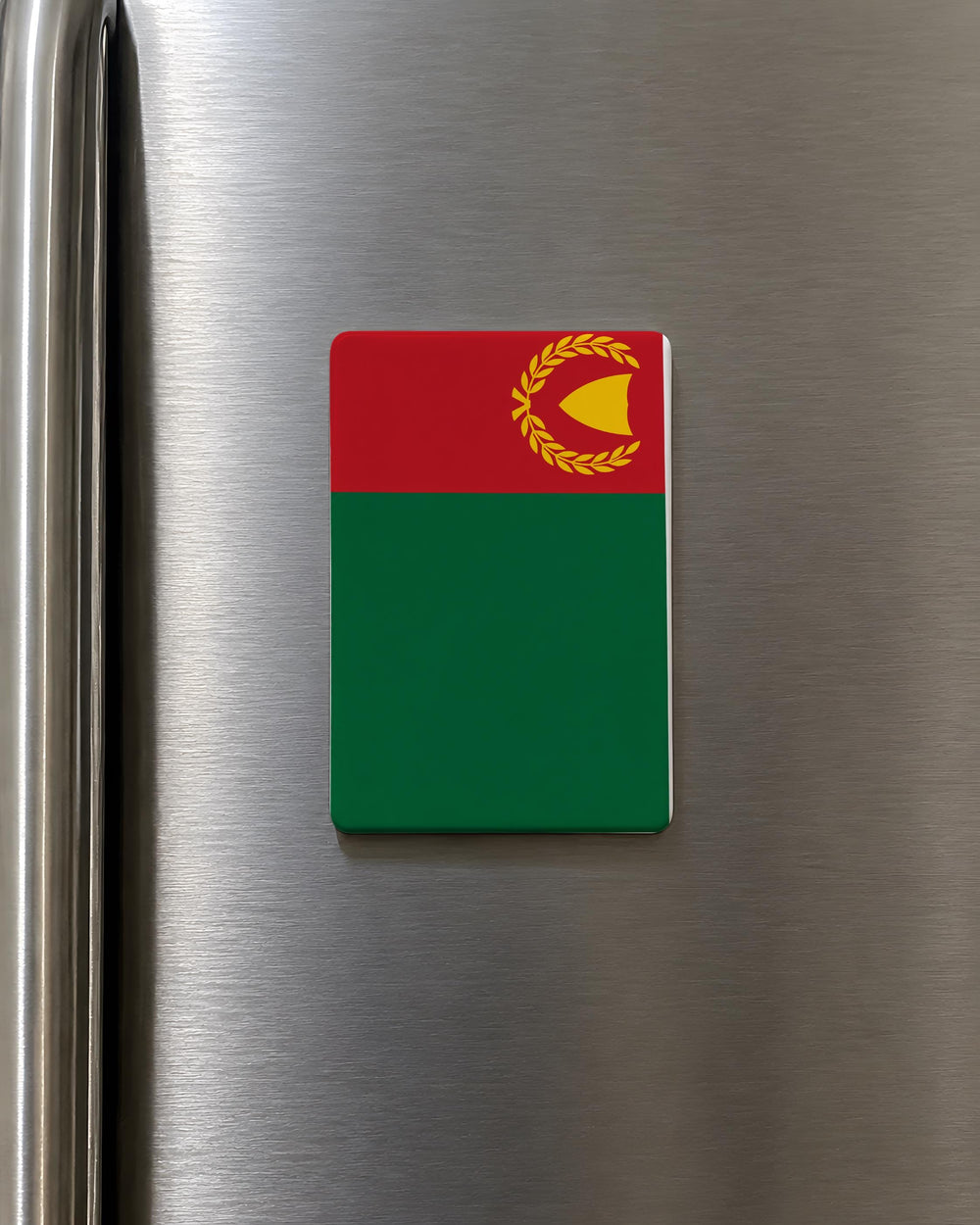 Kedah State Flag Fridge Magnet, Malaysia Kedah Flag Magnet, Kedah Souvenir Magnet, Malaysian State Flag Refrigerator Magnet