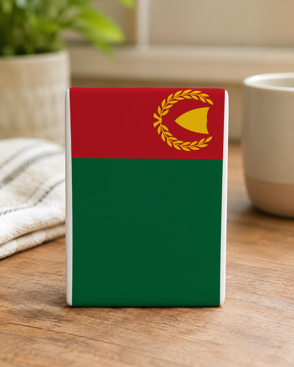 Kedah State Flag Fridge Magnet, Malaysia Kedah Flag Magnet, Kedah Souvenir Magnet, Malaysian State Flag Refrigerator Magnet