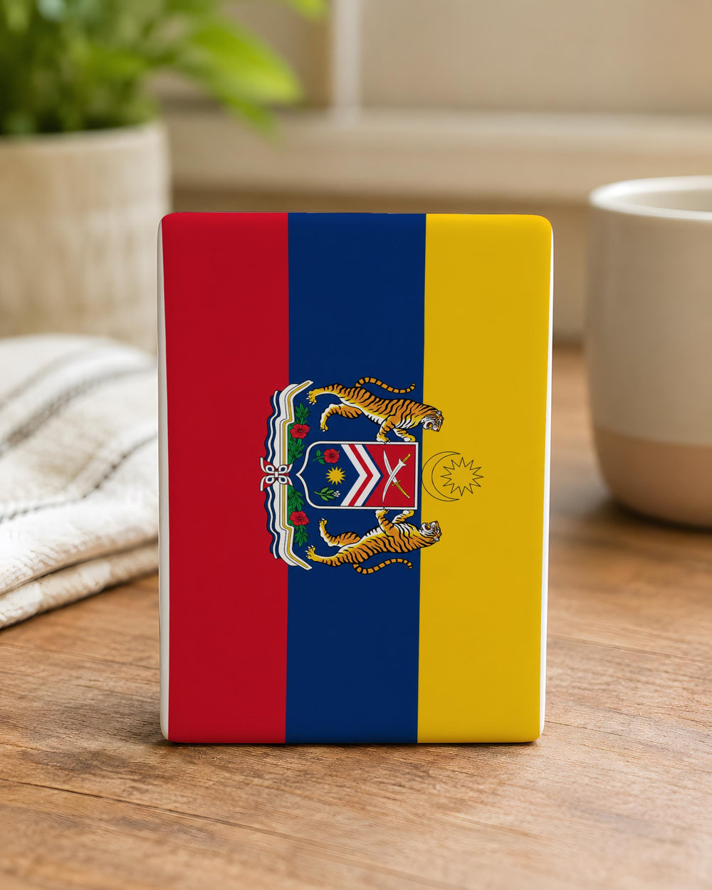Kuala Lumpur Federal Territory Flag Fridge Magnet Malaysia Souvenir Travel Gift Kitchen Locker Magnet