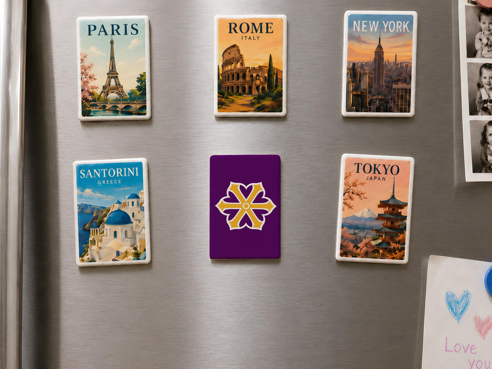 Kyoto Prefecture Flag Fridge Magnet Japan Regional Banner Souvenir Kitchen Refrigerator Magnet Gift