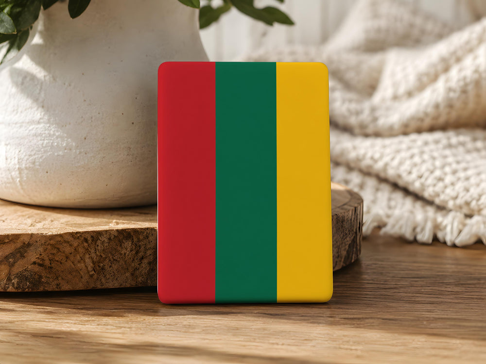 Lithuania Flag Fridge Magnet, Lithuanian Flag Magnet, Lithuania Souvenir Magnet, Baltic Country Flag Magnet, Lithuania Gift