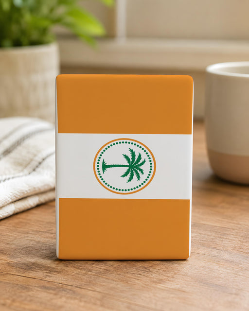 Miami Flag Fridge Magnet, Miami Florida Souvenir Magnet, City Flag Kitchen Locker Magnet, Travel Gift for Miami Fans