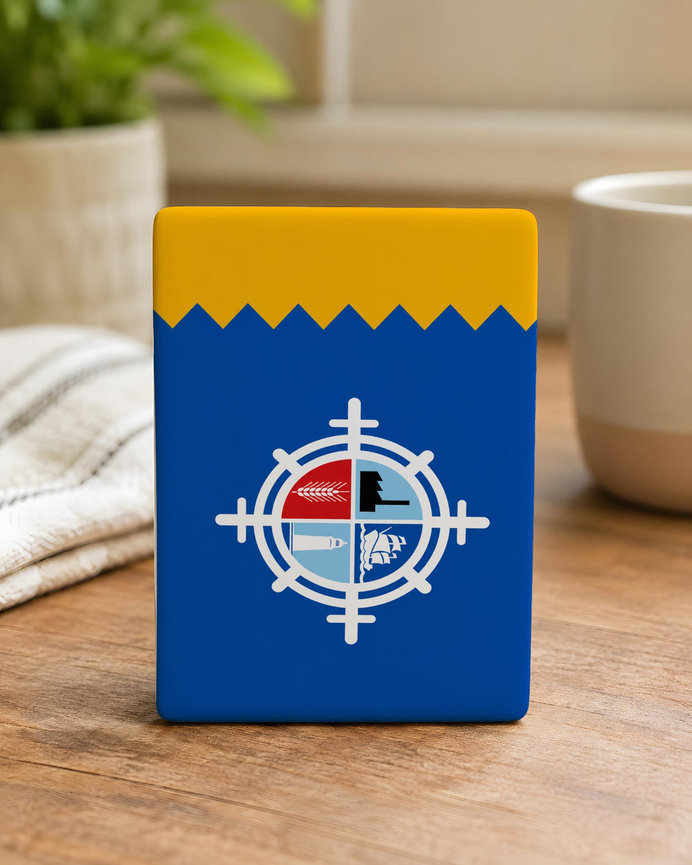 Milwaukee Flag Fridge Magnet, Milwaukee Wisconsin City Flag Magnet, Milwaukee Pride Souvenir Magnet