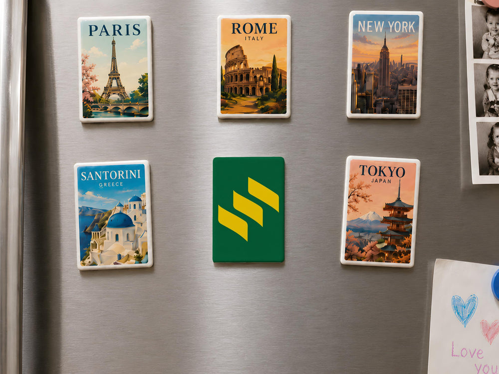 Miyazaki Prefecture Flag Fridge Magnet Japan Regional Banner Souvenir Kitchen Locker Magnetic Decor Gift