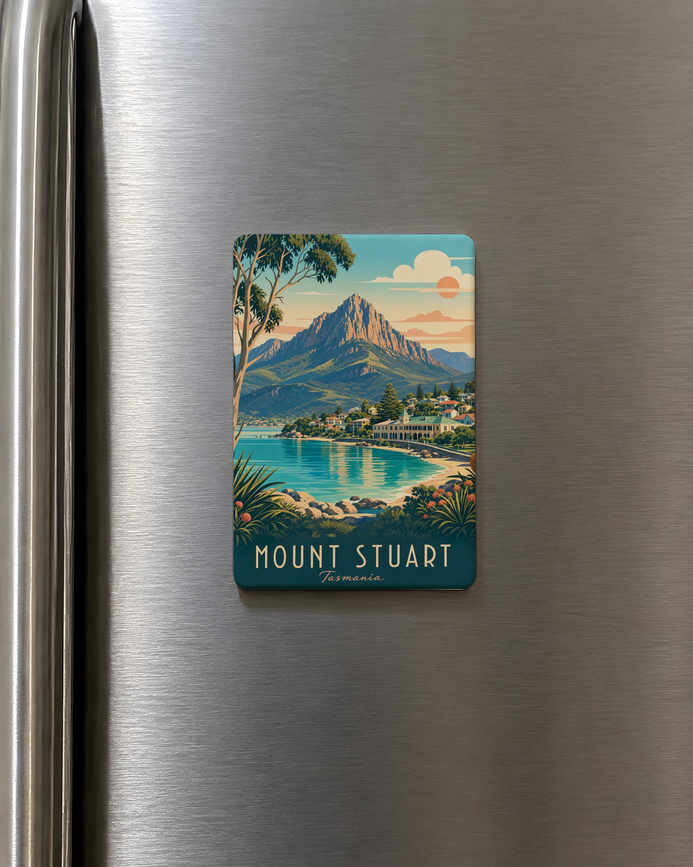 Mount Stuart Washington Fridge Magnet, Mount Stuart Peak Mountain Souvenir Magnet, Pacific Northwest Hiking Gift