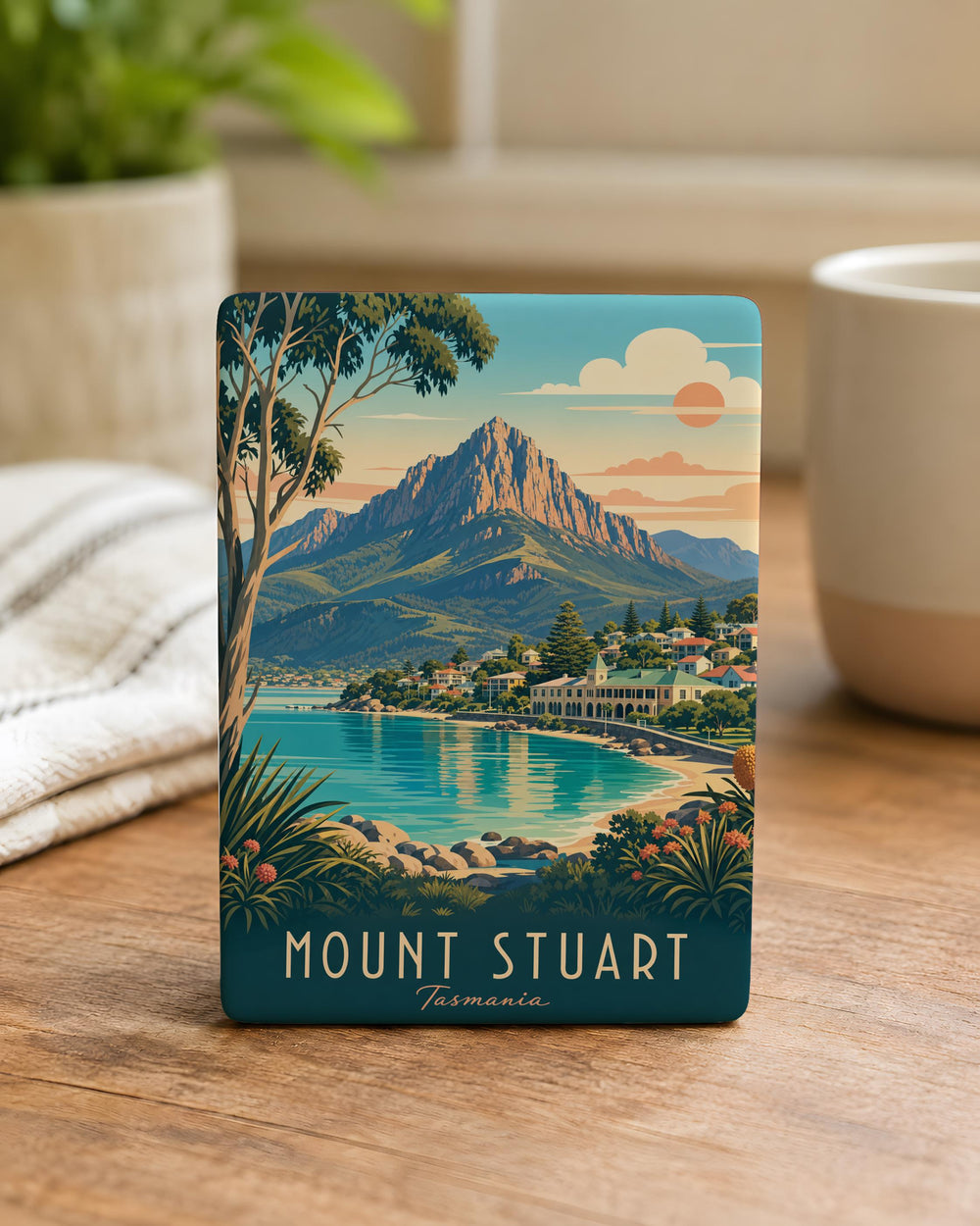 Mount Stuart Washington Fridge Magnet, Mount Stuart Peak Mountain Souvenir Magnet, Pacific Northwest Hiking Gift