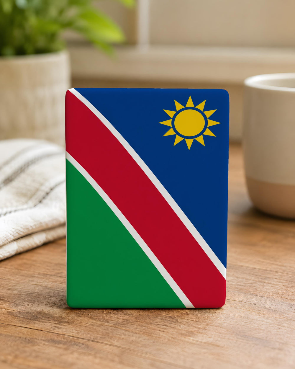 Namibia Flag Fridge Magnet, Namibia Souvenir Magnet, African Country Flag Kitchen Decor, Travel Gift, Namibia Pride Magnet