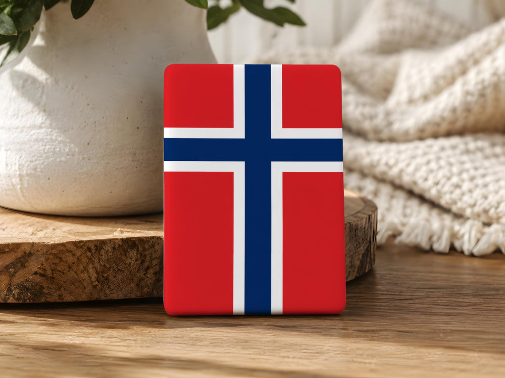 Norway Flag Fridge Magnet, Norwegian Flag Magnet, Norway Souvenir Magnet, Scandinavian Country Flag Magnet, Norway Gift