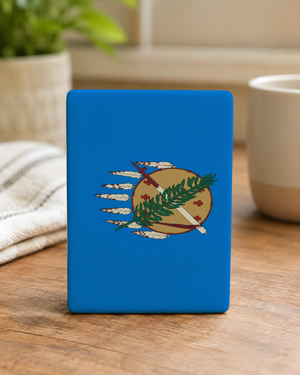 Oklahoma State Flag Fridge Magnet, Oklahoma Souvenir Magnet, Oklahoma Gift, State Flag Magnet, Oklahoma Home Decor Magnet