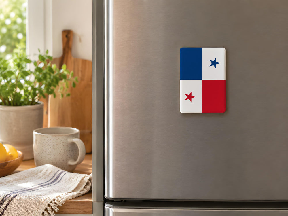 Panama Flag Fridge Magnet, Panama National Flag Magnet, Panama Souvenir Magnet, Panama Gift, Travel Keepsake Magnet