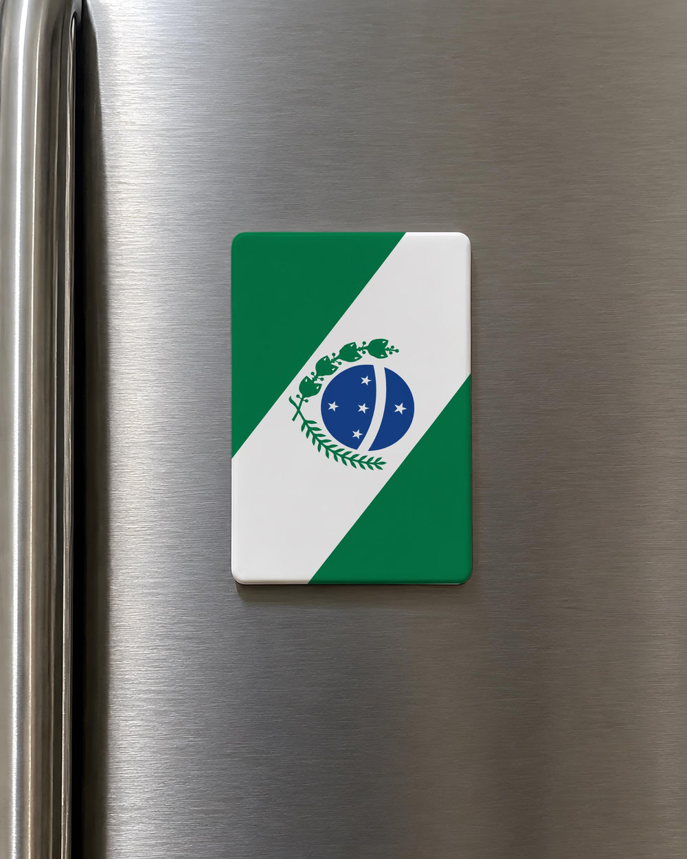 Paran State Flag Fridge Magnet, Brazil State Flag Souvenir Magnet, Paran Flag Refrigerator Magnet, Travel Keepsake Magnet